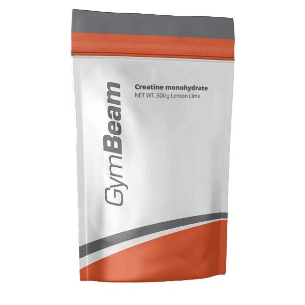 GymBeam KREATIN 100% MONOHYDRATE 500 G CITRON + LIMETKA Doplněk stravy