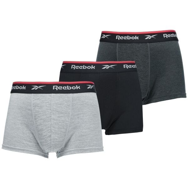 Reebok TRUNK REDGRAVE 3pk Pánské boxerky