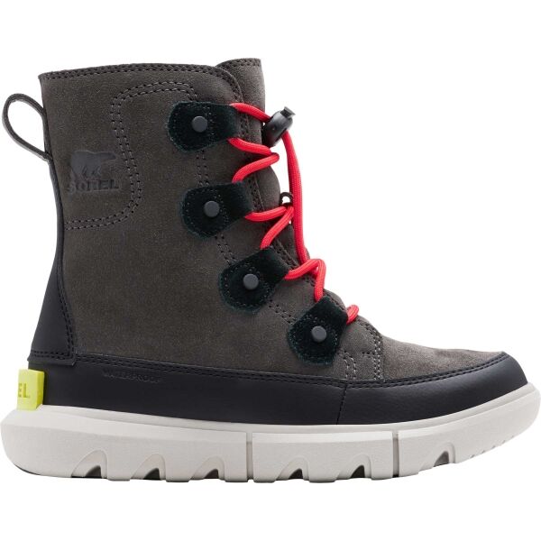 Sorel YOUTH SOREL EXPLORER LACE WP Dětská zimní obuv