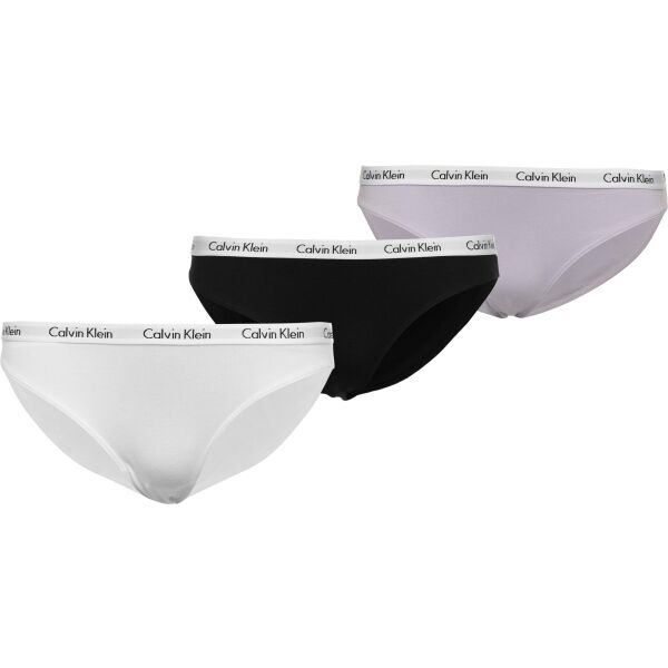 Calvin Klein 3 PACK - CAROUSEL Dámské kalhotky