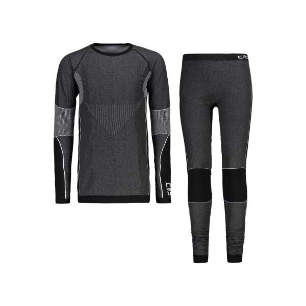 CMP KID SEAMLESS SET (SWEAT+PANT) Dětská souprava spodního prádla