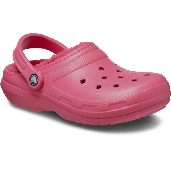 Crocs CLASSIC FUZZ LINED CLOG Dámské nazouváky