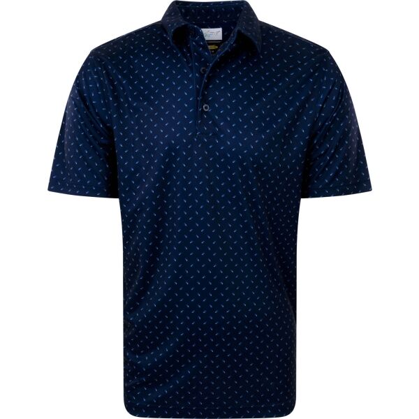 GREGNORMAN ML 75 TEE PRINT POLO Pánské golfové polo tričko