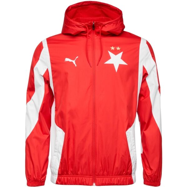 Puma SKS PRE MATCH WOVEN ANTHEM Pánská fotbalová bunda