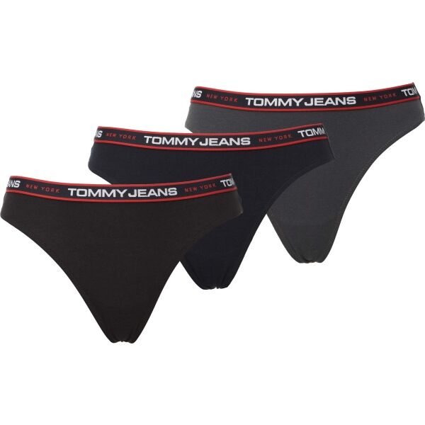 Tommy Hilfiger NEW YORK PACK-3P THONG Dámská tanga