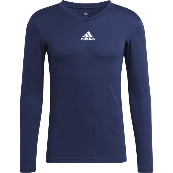 adidas TEAM BASE LONG SLEEVE TEE Pánské fotbalové triko