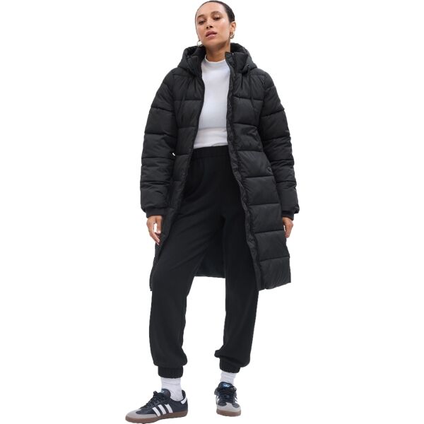 GAP LONG PUFFER COAT Dámský prošívaný kabát