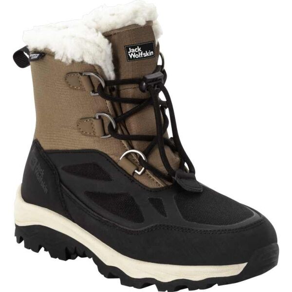 Jack Wolfskin VOJO SHELL XT TEXAPORE MID K Dětská zimní obuv