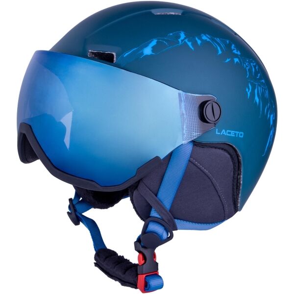 Laceto MOUNT VISOR Dětská lyžařská helma