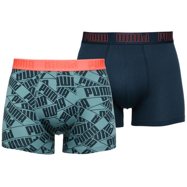 Puma PRINT BOXER 2P Pánské boxerky