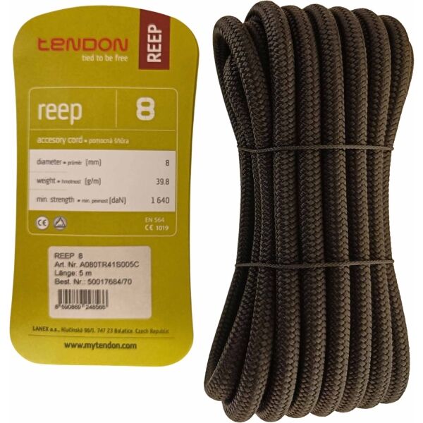 Tendon REEP 8 MM 5 M Pomocná horolezecká šňůra