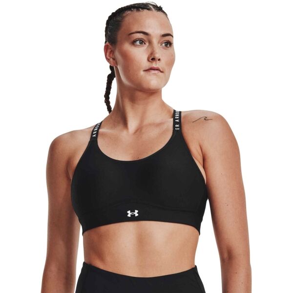 Under Armour INFINITY MID COVERED Dámská sportovní podprsenka