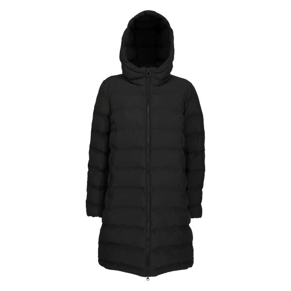 Geox W SPHERICA LONG PARK - WEAVED Dámská parka