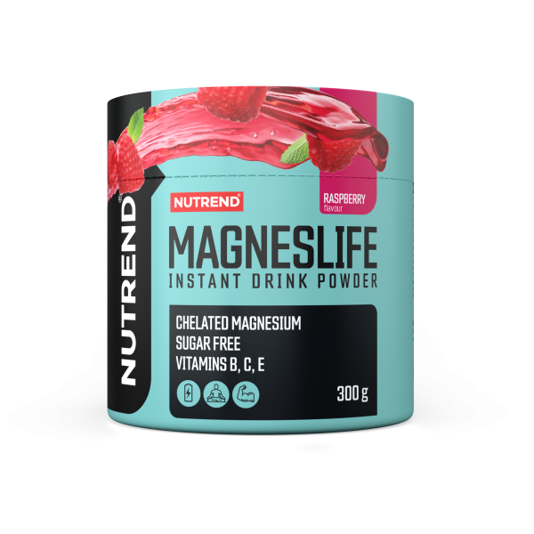 Nutrend MAGNESLIFE INSTANT DRINK POWDER 300 G MALINA Doplněk stravy