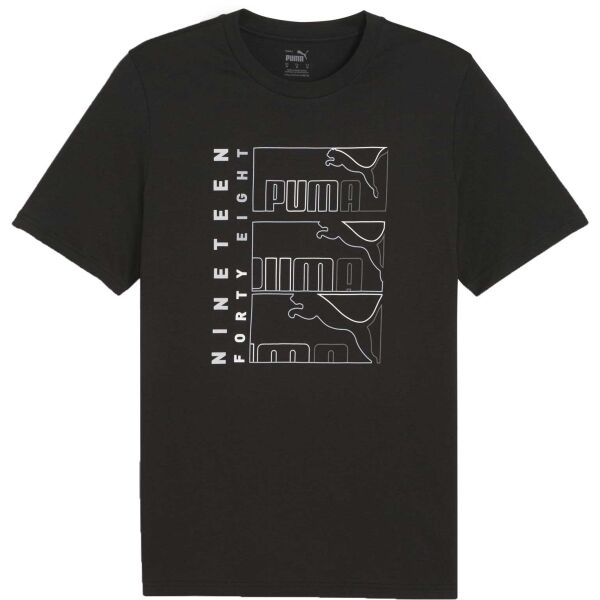 Puma GRAPHIC TRIPLE NO 1 LOGO TEE Pánské triko