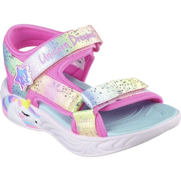 Skechers UNICORN DREAMS - MAJESTIC BLISS Dívčí sandály