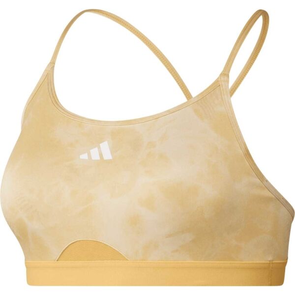 adidas AEROREACT TRAINING ESSENTIALS FLOWER-PRINT BRA Dámská sportovní podprsenka