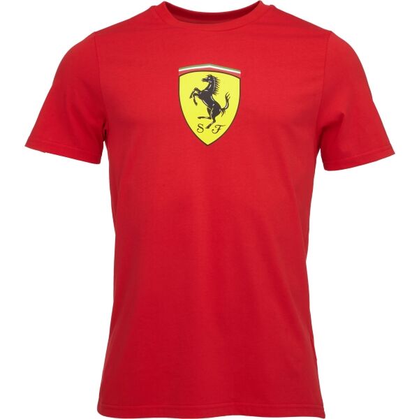 Puma FERRARI RACE BIG SHIELD Pánské triko