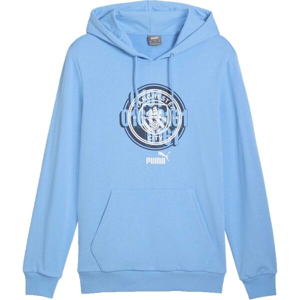 Puma MANCHESTER CITY FC FOTBAL CULTURE HOODIE Pánská mikina