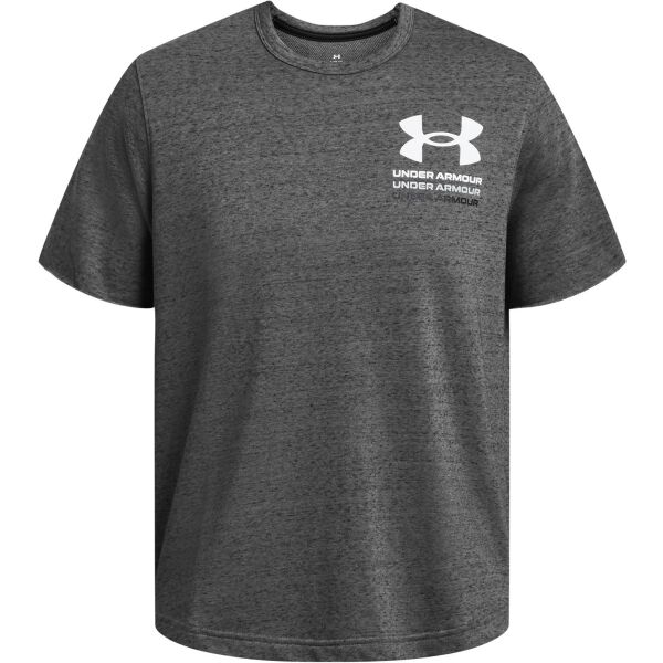 Under Armour RIVAL TERRY COLORBLOCK Pánské triko