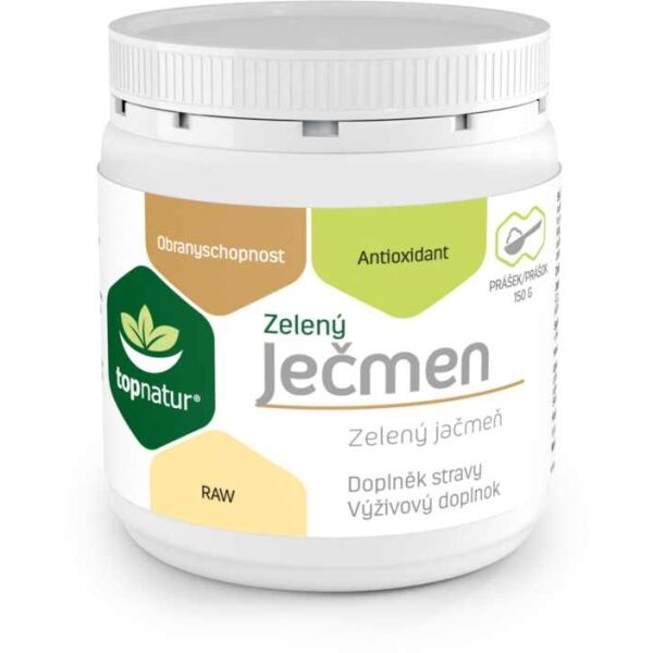 TOPNATUR ZELENÝ JEČMEN 150 G Doplněk stravy