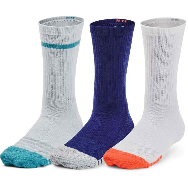 Under Armour HEATGEAR 3PK CREW Dětské ponožky