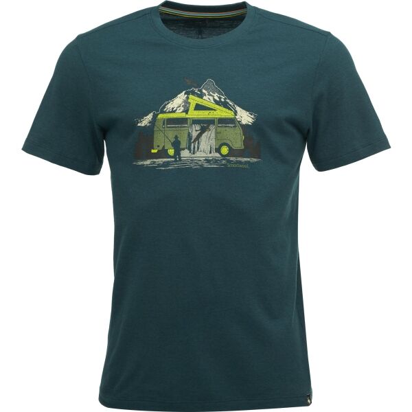 Smartwool RIVER VAN GRAPHIC SS TEE Pánské triko