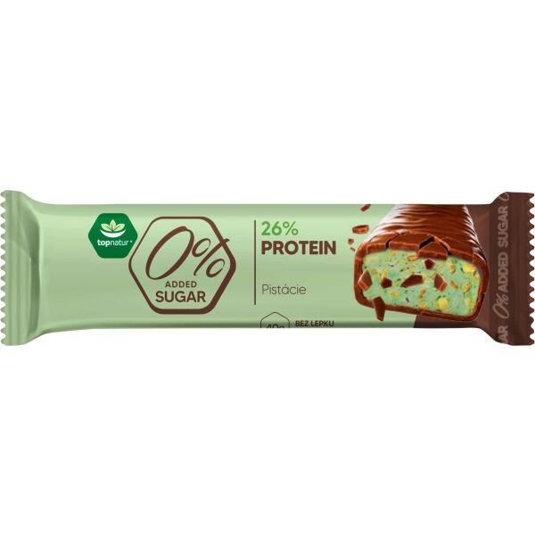 TOPNATUR 0 % SUGAR PROTEIN 40 G PISTÁCIE Tyčinka