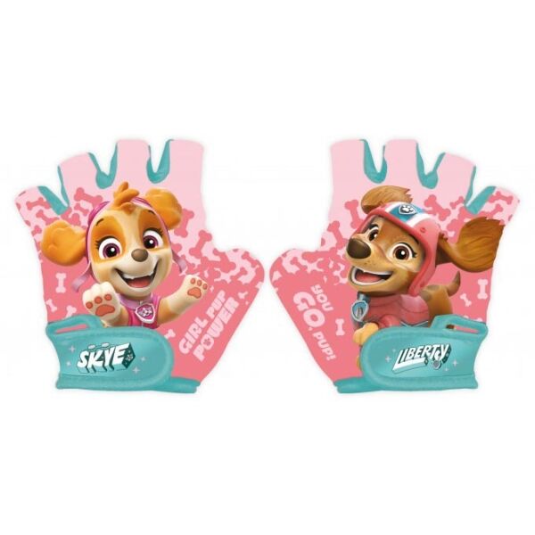 Disney TLAPKOVÁ PATROLA GIRL Dětské rukavice na kolo