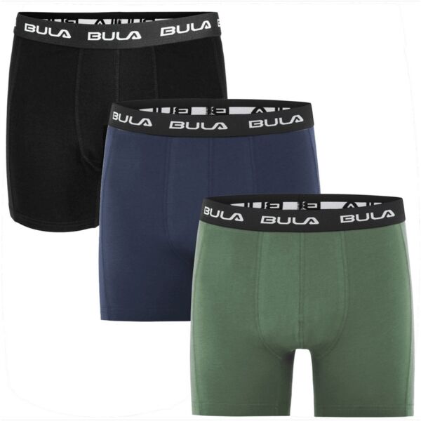 Bula FRAME BOXER 3PK Pánské bavlněné boxerky