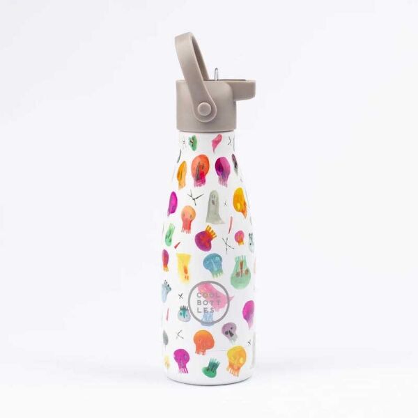 COOL BOTTLES KIDS CRAZY SKULLS 260 ML Dětská láhev