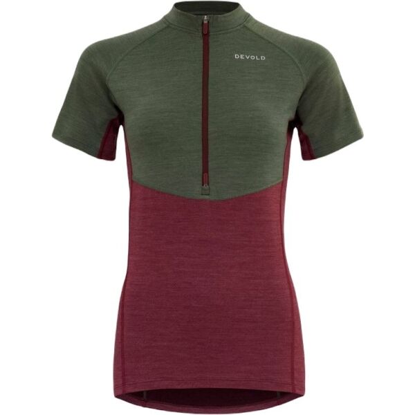 Devold STANDAL MERINO TEE ZIP NECK Dámské cyklistické triko