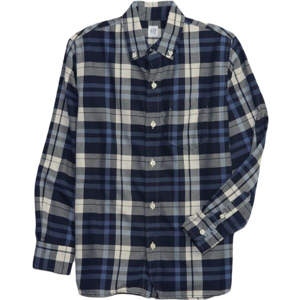GAP FA23 LS POPLIN Chlapecká košile