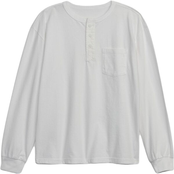 GAP LS VINTAGE HENLEY Chlapecké tričko