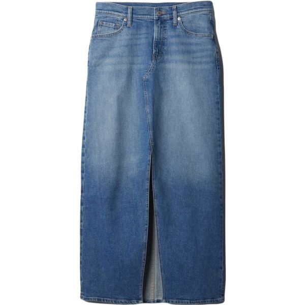 GAP V-DENIM MAXI Dámská sukně