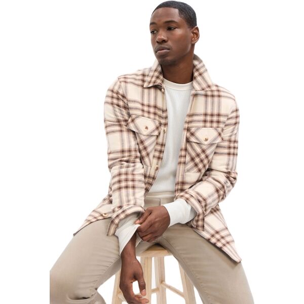 GAP V-FLANNEL Pánská bunda