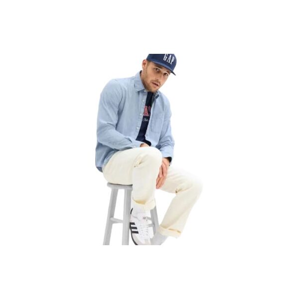 GAP V-LS CHAMBRAY Pánská košile