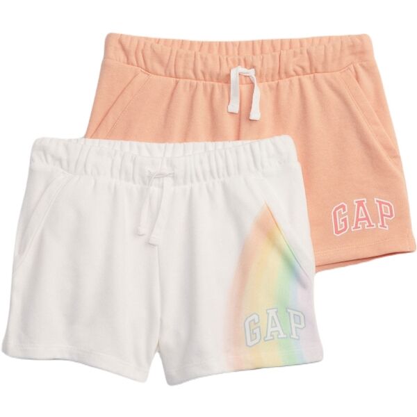 GAP V-SP LOGO 2PK Dívčí kraťasy