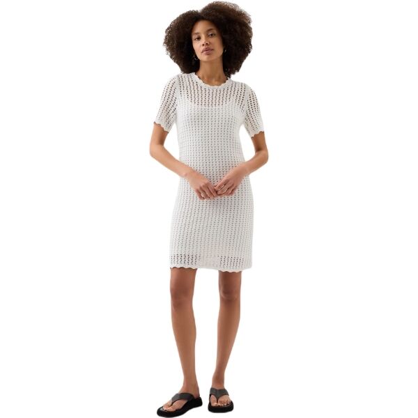 GAP V-SS CROCHET Dámské šaty