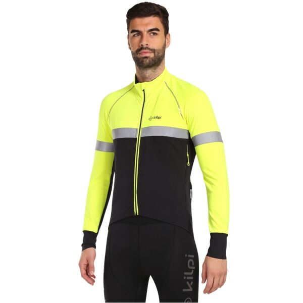 KILPI NERETO Pánská softshellová cyklistická bunda
