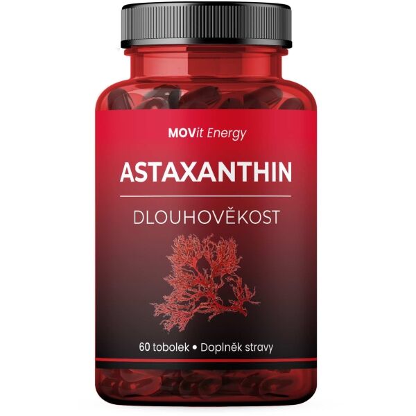 MOVIT ENERGY ASTAXANTHIN 8 MG DLOUHOVĚKOST 60 TOBOLEK Doplněk stravy