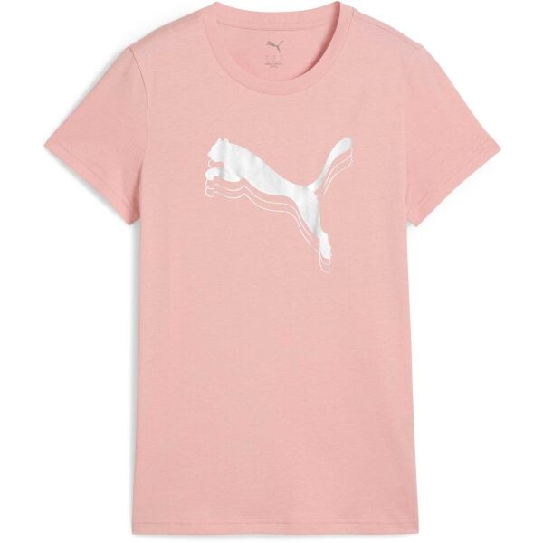 Puma ESSENTIALS METALLIC TEE Dámské triko