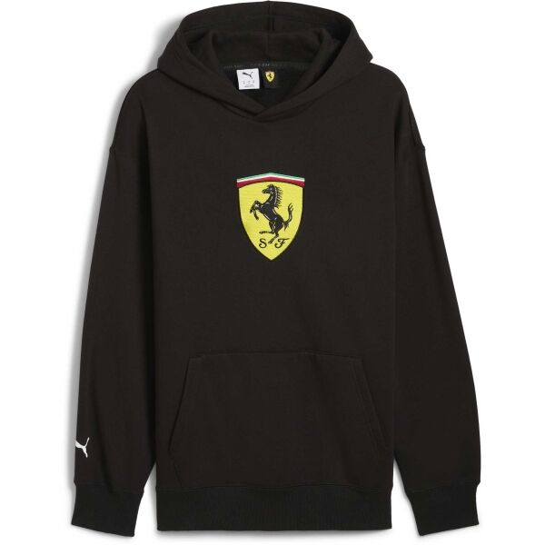 Puma FERRARI RACE BIG SHIELD HOODIE Pánská mikina