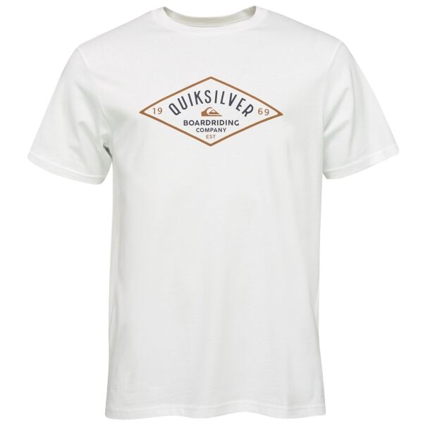 Quiksilver DIAMOND LOGO SS Pánské bavlněné triko