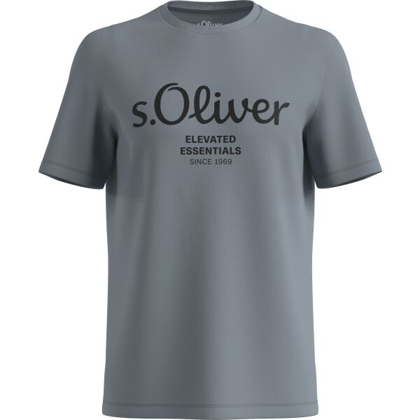 s.Oliver RL BIG SIZE LOGO NOOS Pánské tričko