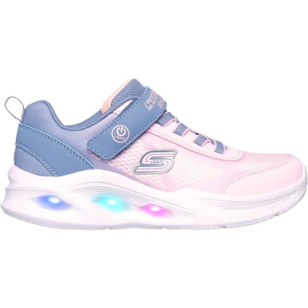 Skechers SOLA GLOW - OMBRE DELUXE Dívčí vycházková obuv