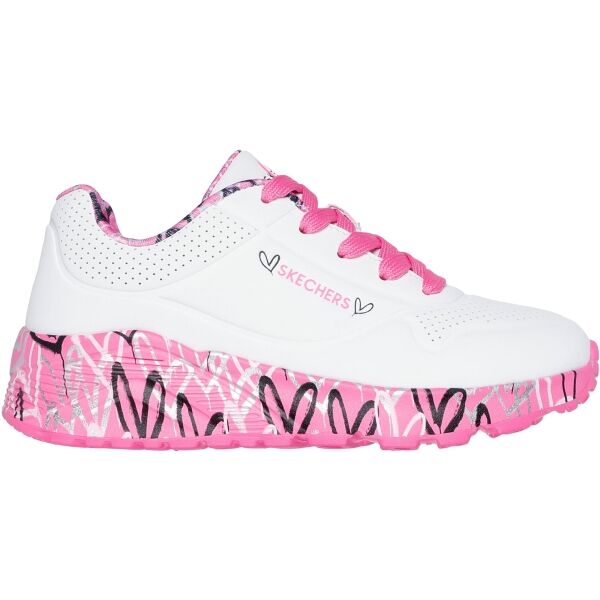 Skechers UNO LITE - LOVELY LUV Dětská volnočasová obuv