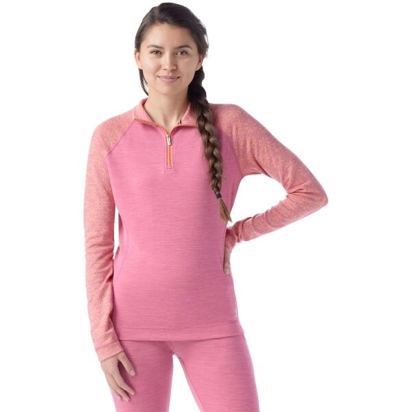 Smartwool CLASSIC THERMAL MERINO BL 1/4 ZIP Dámské termo triko