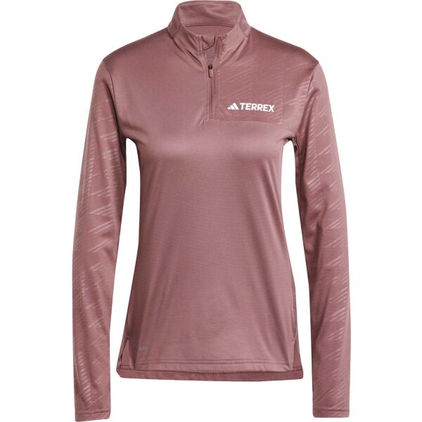 adidas TERREX MULTI HALF-ZIP LONG SLEEVE Dámské triko