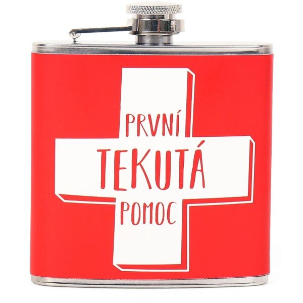 ALBI PRVNÍ TEKUTÁ POMOC Dárková placatka